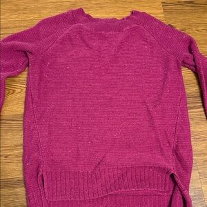 Old Navy Women's Fuchsia Crew Neck Sweater